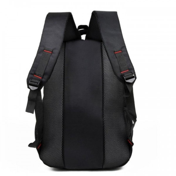 Herren Rucksack Wasserdicht Sport Arbeit Freizeit Schulrucksack Tasche Schwarz