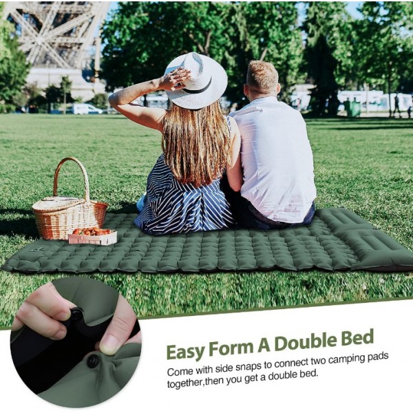 Mukynny Sleeping Mat Camping Sleeping Mat with Foot Press Pump