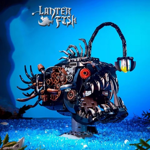 Glowing Mechanical Anglerfish Building Kit