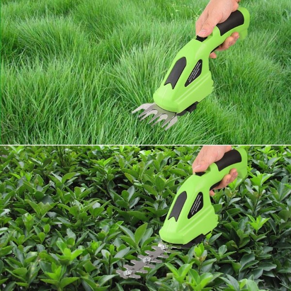 Cordless Hedge Trimmer and Grass Shear with Powerful Motor