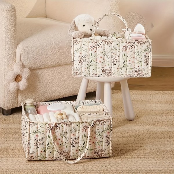Baby Diaper Caddy Organizer for Nursery and Travel