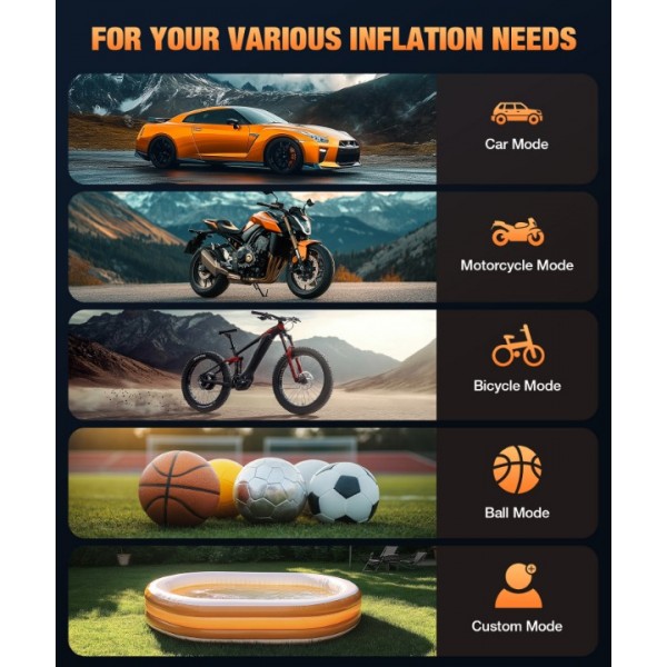 Tire Inflator Portable Air Compressor