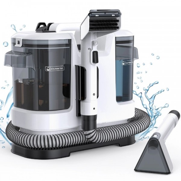 450W Wet Dry Vacuum Cleaner with Dual Water Tanks