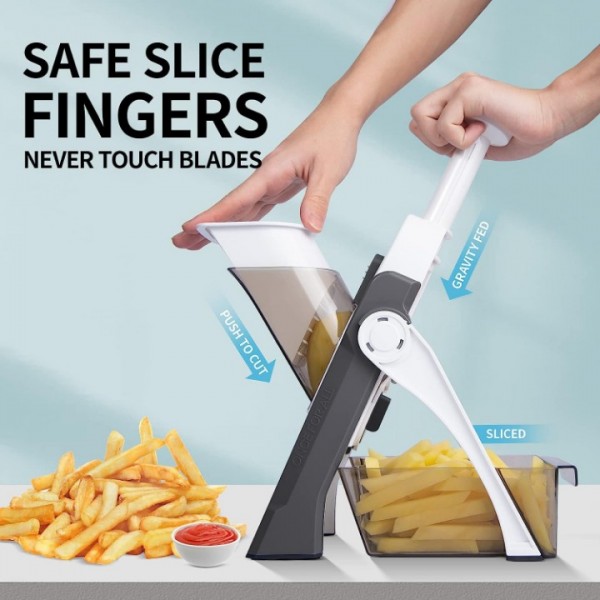 Stainless Steel Multi-Function Vegetable Cutter Slicer
