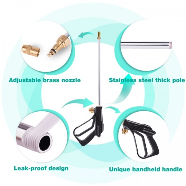 Adjustable Stainless Steel Garden Sprayer