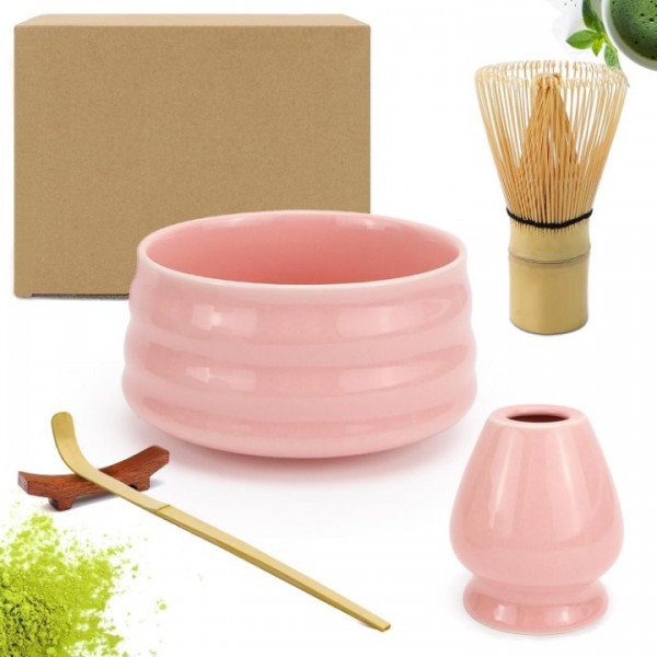 Matcha Whisk Set with Bowl and Tea Accessories