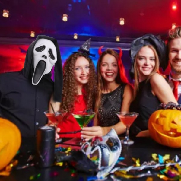 Realistic Latex Skull Mask for Halloween Horror Party Costume