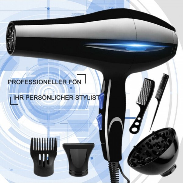 4000W Ionen Föhn Haartrockner Haarfön Profi Fön...