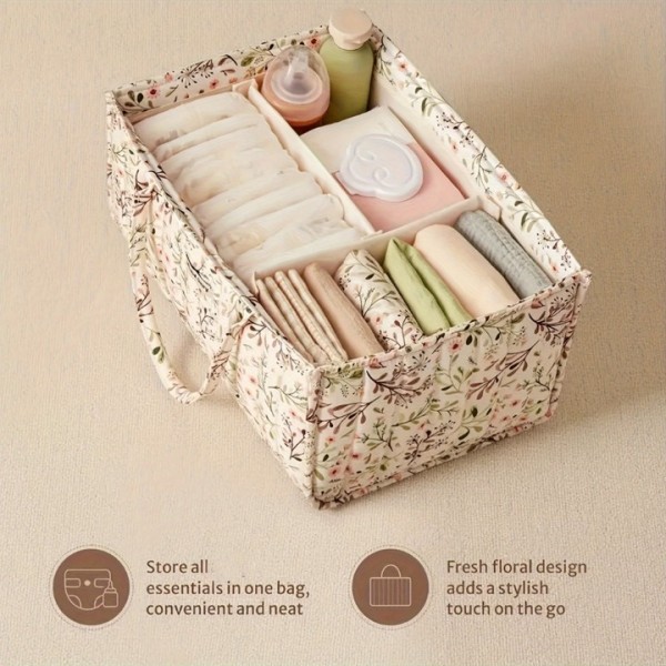 Baby Diaper Caddy Organizer for Nursery and Travel