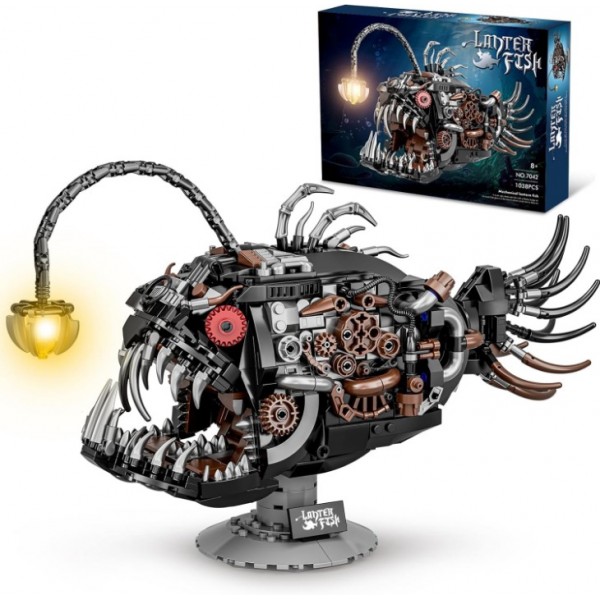 Glowing Mechanical Anglerfish Building Kit