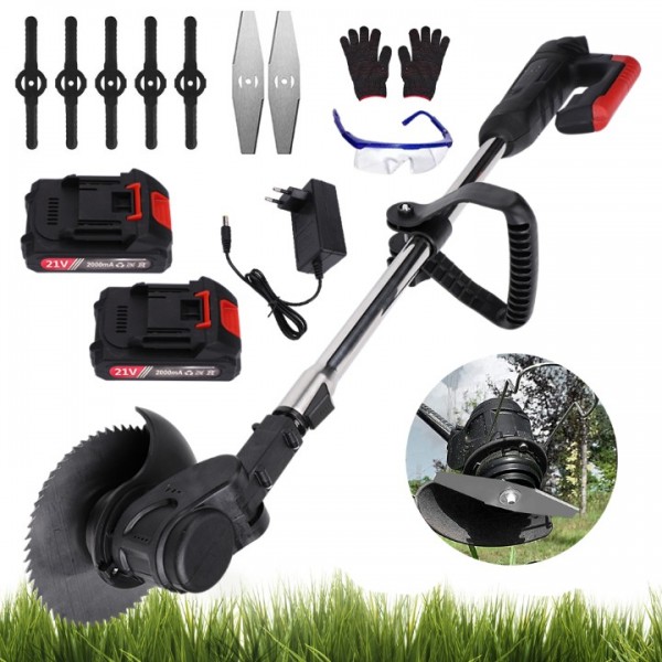 21V 3-in-1 Cordless Grass Trimmer