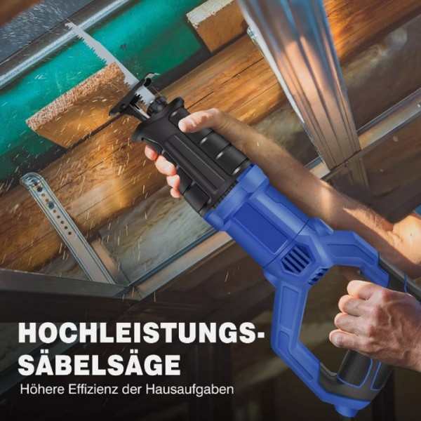 900W Adjustable Corded Reciprocating Saw