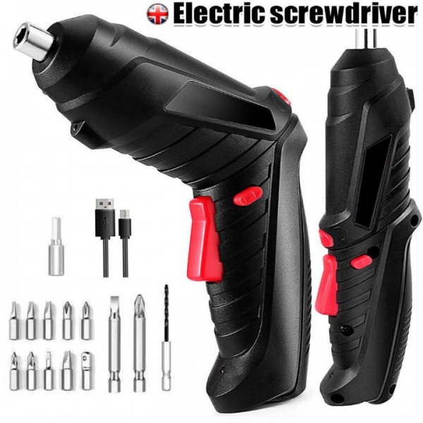 Electric Screwdriver Set Rechargeable Bits Tools