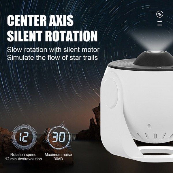 12IN1/Astronaut LED Sternenhimmel Projektor Lampe Nebula Planetarium Nachtlichte